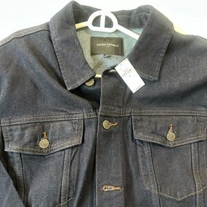 Brand new with tags Mens Banana Republic Dark Denim Jacket
